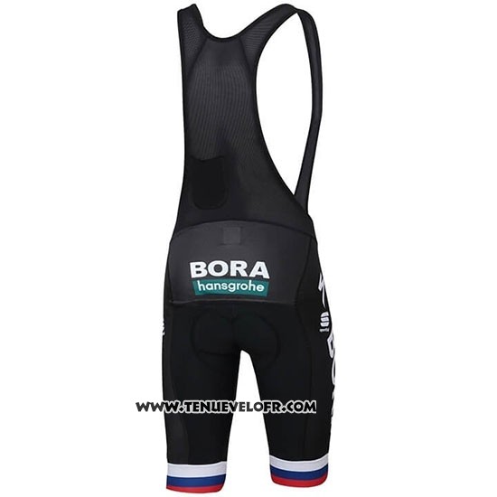 2019 Maillot Ciclismo Bora Champion Slovaquie Manches Courtes et Cuissard